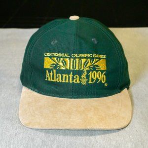 Atlanta 1996 Centennial Olympic Games - Snapback Hat - Gold / Suede